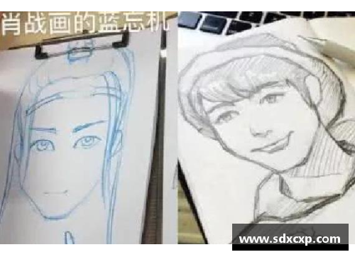 体育明星风采：描绘灵魂的线条